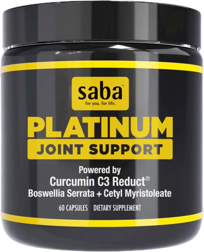 Saba Platinum: Soutien à l'articulation - Formule à action rapide et à potentiel – 60 capsules