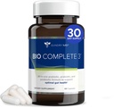 Gundry MD® Bio Complete 3, 3-en-1 Probiotiques pour la santé des Guts, Suppléments probiotiques pour la digestion, Suppléments pour le soufflage, Gaz, Cravates alimentaires, Niveaux d'énergie, Peau et Focus, 30 jours d'approvisionnement