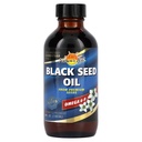 Natures Life Huile de graines noires, huile de graines de cumin noire pressée à froid - Soutien articulaire, de la santé digestive et immunitaire - Lab Vérifié, garantie de remboursement de 60 jours - 23 portions, 4 Fl. Oz.