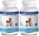 Minéraux pour chiens - Vitamines ultra pour chiens - Minéraux - NUTRIENTS essentiels - Premium et naturel - Supplément énergie pour chiens - 2 bouteilles (180 Chews)