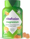Vitafusion Magnésium Gummy Supplément, Apportez du calme à votre routine de vitamines, Tropical Citrus Flavor, 60 Gummies