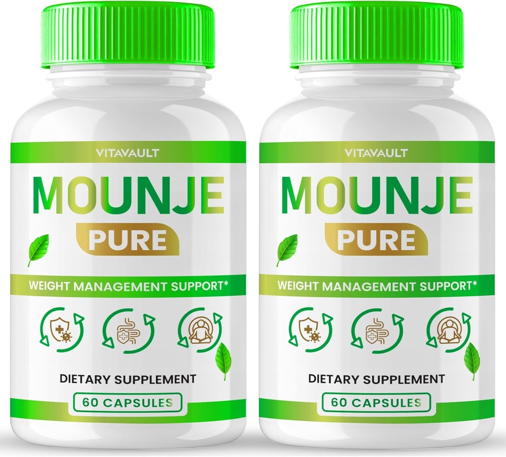 Mounje Pure Keto Capsules, Mounje Pure Advanced Formula Pills - Maximum Strength, Mounje Pure All Natural Keto Pills MounjePure Capsules, Mounje Pure Formula Official Reviews (2 Pack)