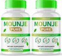Mounje Pure Keto Capsules, Mounje Pure Advanced Formula Pills - Maximum Strength, Mounje Pure All Natural Keto Pills MounjePure Capsules, Mounje Pure Formula Official Reviews (2 Pack)