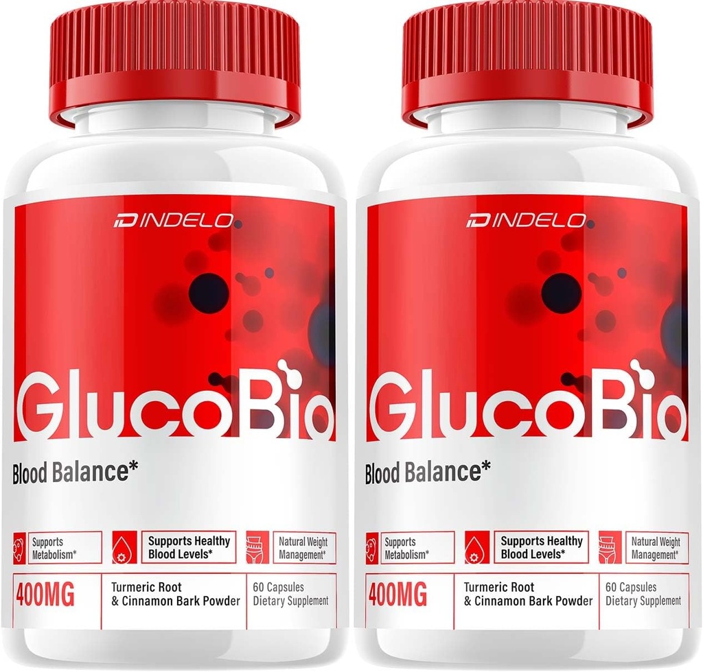 Gluco Bio Capsules de vitamines saines, GlucoBio Supplément avancé, toute la formule naturelle pour maintenir des niveaux sains, la formule quotidienne de force maximale, Gluco Bio Pills Avis (2 Pack - 120 Capsules)