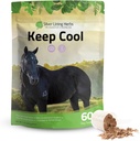 Linge d'argent Supplément calmant pour chevaux - Supplément calmant pour chevaux - Supplément calmant pour chevaux avec herbes naturelles, y compris la camomille, l'échinacée et plus - 1 lb 60 jours d'approvisionnement