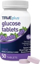 Comprimés de glucose TRUEplus®, saveur de raisin - bouteille 50ct