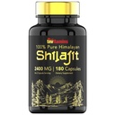 tnvitamins Shilajit Capsules 2400 MG - 180 Capsules 100% Himalayan Pure Shilajit Capsules pour hommes et femmes