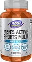 MAINTENANT Foods Sports Nutrition, Multi sports extrêmes pour hommes avec acides aminés de forme libre, ZMA®, Tribulus, huile MCT et extraits à base de plantes, 90 Softgels