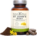 Graines à base de plantes St Johns Wort Capsules (450 mg par portion) Pure St. John's Wort sans liants ou remplisseurs Non OGM 60 Capsules végétaliennes
