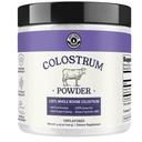 Poudre de colostrum – É.-U. Colostrum bovin pour les humains pour le soutien immunitaire, la santé des Guts, la récupération musculaire - ingrédient unique, pas d'additifs, herbacé, supplément de colostrum non OGM pour les femmes et les hommes