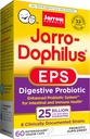 Formules de Jarrow Jarro-Dophilus EPS Potency Higher, 25 milliards de cellules par capsule de Veggie, soutient la santé gastro-intestinale, 60 comte (Cool Ship, Pack de 2)