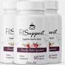 Pilules FitSupport, Trou spécial de café, Soutiens Fit Express santé, Ingrédients cliniquement étudiés, Formule Spresso avancée, 60 Capsules de légumes (1 bouteille)