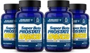 SUPER BETA PROSTATE Advanced – Promote Sleep, Support Bladder Emptying. Prostate Support Supplement for Men's Health with Beta Sitosterol, not Saw Palmetto. (240 Caplets, 4-Pack)