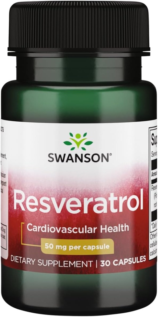 Swanson Resvératrol 50 50 Milligrammes 30 Capsules