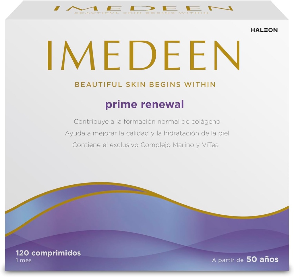 Imedeen Prime Renewal Comprimé (120 comte) Formule Collagène de peau pour 50 Plus Supplément beauté soin de peau