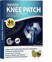 Patch de soulagement de la douleur au genou 40 Compte- pour le genou, le cou, l'épaule, le dos et l'os-sur-Bone Hot Patch, 8 heures de soulagement de la douleur articulaire longue durée