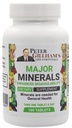 Minéraux majeurs 100 comprimés, pas d'oxyde ! Facile à digérer multiminérale, équilibré pour les hommes et les femmes os et système immunitaire avec fer et potassium par Peter Gillham's Life Essentials