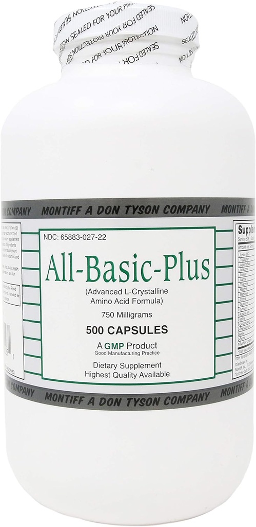 Montiff- Tous Basic Plus 750 mg 500 capsules