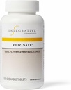 Thérapeutique intégrative Rhizinate - Supplément digestif pour le soutien de la santé gut* - Soutien de la santé intestinale* - Vegan, sans gluten et sans lait - 100 comprimés à croquer (33 portions)