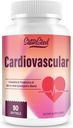 Supplément cardiovasculaire 3000mg – Vitamines, probiotiques, Omega-3 et CoQ10 mélange synergique tout-en-un pour adultes – 90 Softgels