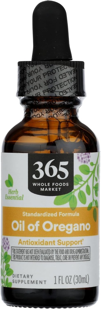 365 par le marché des aliments entiers, huile d'extrait liquide d'origan, 1 Fl Oz