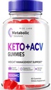 ize labs Solutions métaboliques Gommies Keto+ACV pour la perte de poids avancée, vinaigre de cidre de pomme, Avis officiels (60 Gommies)
