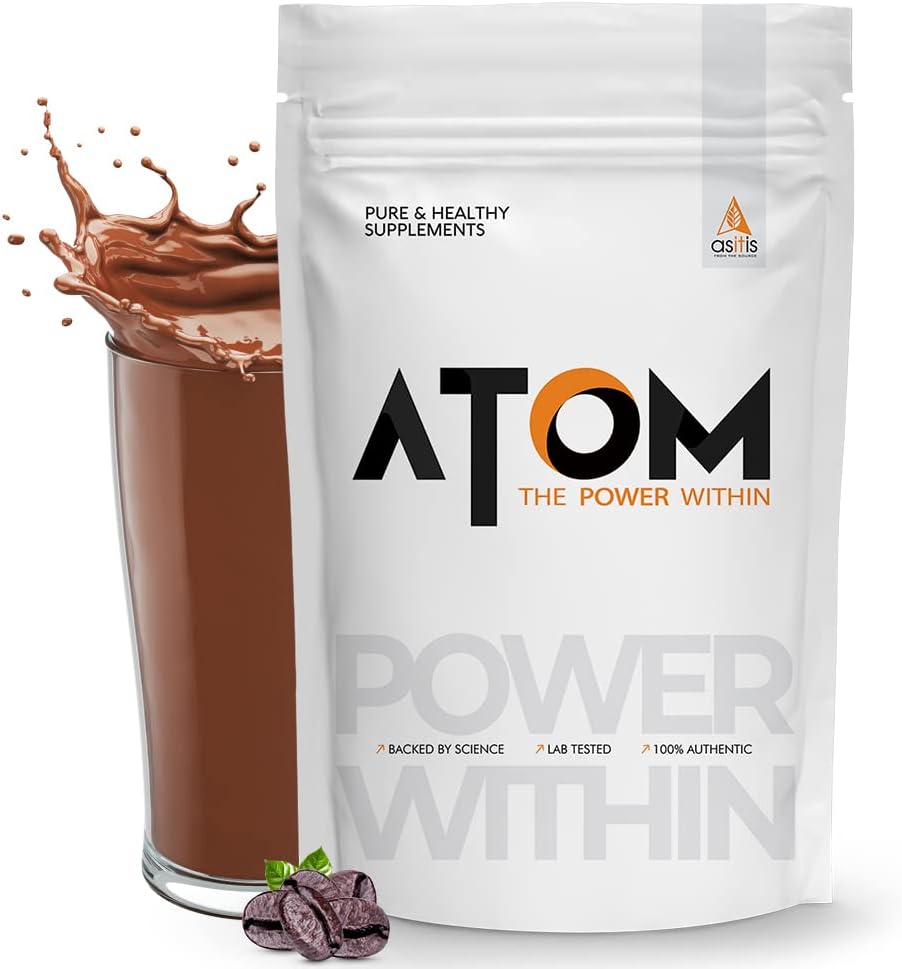 Asitis Nutrition AS-IT-is Atom Whey Protein 1kg/35,2 Oz avec enzymes digestives.