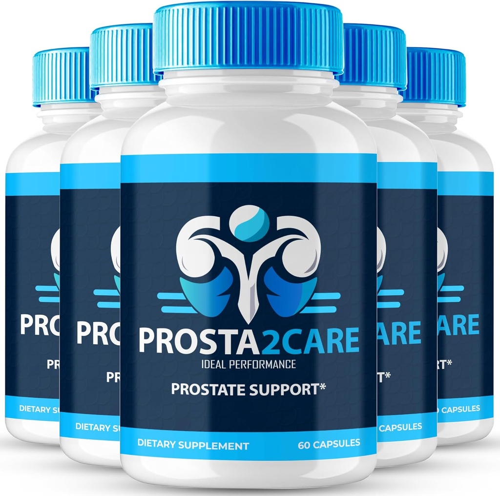 Prosta2Care pour les hommes Capsules, Prosta 2 soins pilules de supplément de santé de Prostate - maximum de la force, Prosta 2Care Premium Prostate Formule de soutien Tous naturel, Prosta2 soins pilules Avis (5 Pack)
