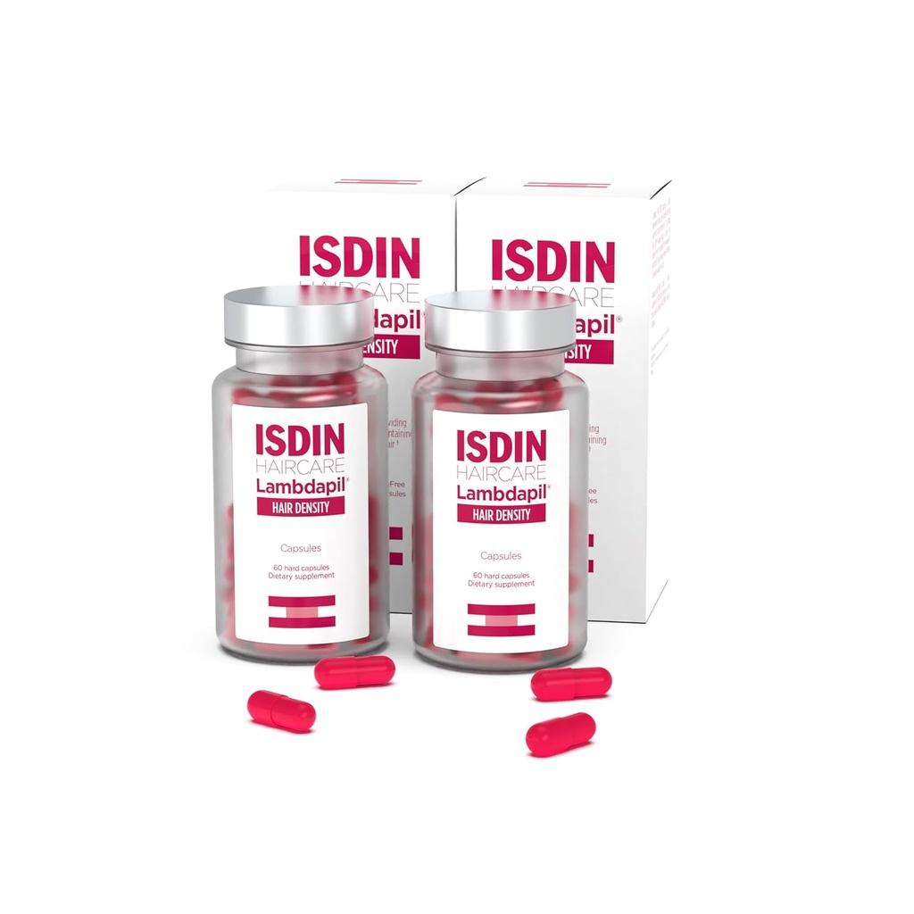 ISDIN Capsules de densité des cheveux Lambdapil: Capsules de vitamine pour cheveux minces
