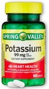 Potassium 99mg- 100 Caplets (paquet de 1)