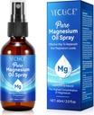 Magnesium Oil Spray - Pure Magnesium - Spray Magnesium for Feet & Sleep (2.02 Fl Oz), Blue