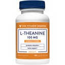 La Vitamine Shoppe L-Theanine 100MG, ingrédient étudié cliniquement, soutient la relaxation et le stress (120 capsules)