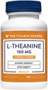 The Vitamin Shoppe L-Theanine 100MG, Clinically Studied Ingredient, Supports Relaxation & Stress (120 Capsules)