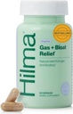 Hilma Natural Gas and Bloating Relief for Women, Doctor Formulé avec des ingrédients organiques, Baume de citron, Fenouil et Feuille de menthe poivrée, 50 Capsules Vegan