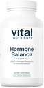 Vital Nutrients Hormone Balance.com Supplément DIM végétalien avec Lin Lignans pour promouvoir un soutien hormonal sain.