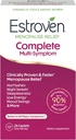 Estroven Complete Multi-Symptôme Ménopause Supplément pour femmes, 28 Ct., Ingrédient prouvé cliniquement fournir Ménopause Relief & Sweats Night & Hot Flash Relief* sans médicament et non-OGM