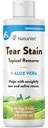 NaturVet – Tear Stain Topical Remover Plus Aloe – 4 onces Supprime Inébranlable Tear & Saliva Stains.