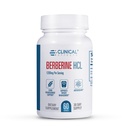 Effets cliniques Berberine HCL - Pure Berberine 1200mg - Support hépatique - Supplément végétalien - 60 Capsules de Veggie - Fabriqué aux États-Unis