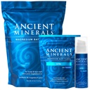 Minéraux anciens Flakes de bain de magnésium - Lotion de magnésium et Flakes de bain Ultra avec MSM - Chlorure Zechstein pur véritable