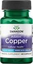 Swanson Albion Cuivre Chélaté 2 Milligrammes 60 Capsules
