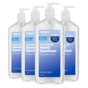 Soins de base - Désinfectant à la main 62%, 34 fl oz (paquet de 4)