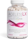 AgelessLX HMB Suppléments pour femmes - Collagen Enhancer Capsules - Anti-Age pour 40 + Lean Muscle Builder - Biotine, supplément Vitamine D3 K2 pour la peau jeune - 60 portions