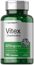 Horbäach Vitex Berry | 110 Capsules | Chasteberry Supplement for Women | Agnus-Castus Fruit | Non-GMO, Gluten Free