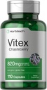 Horbäach Vitex Berry 820mg. 110 Capsules.com Supplément de chasteberry pour les femmes.