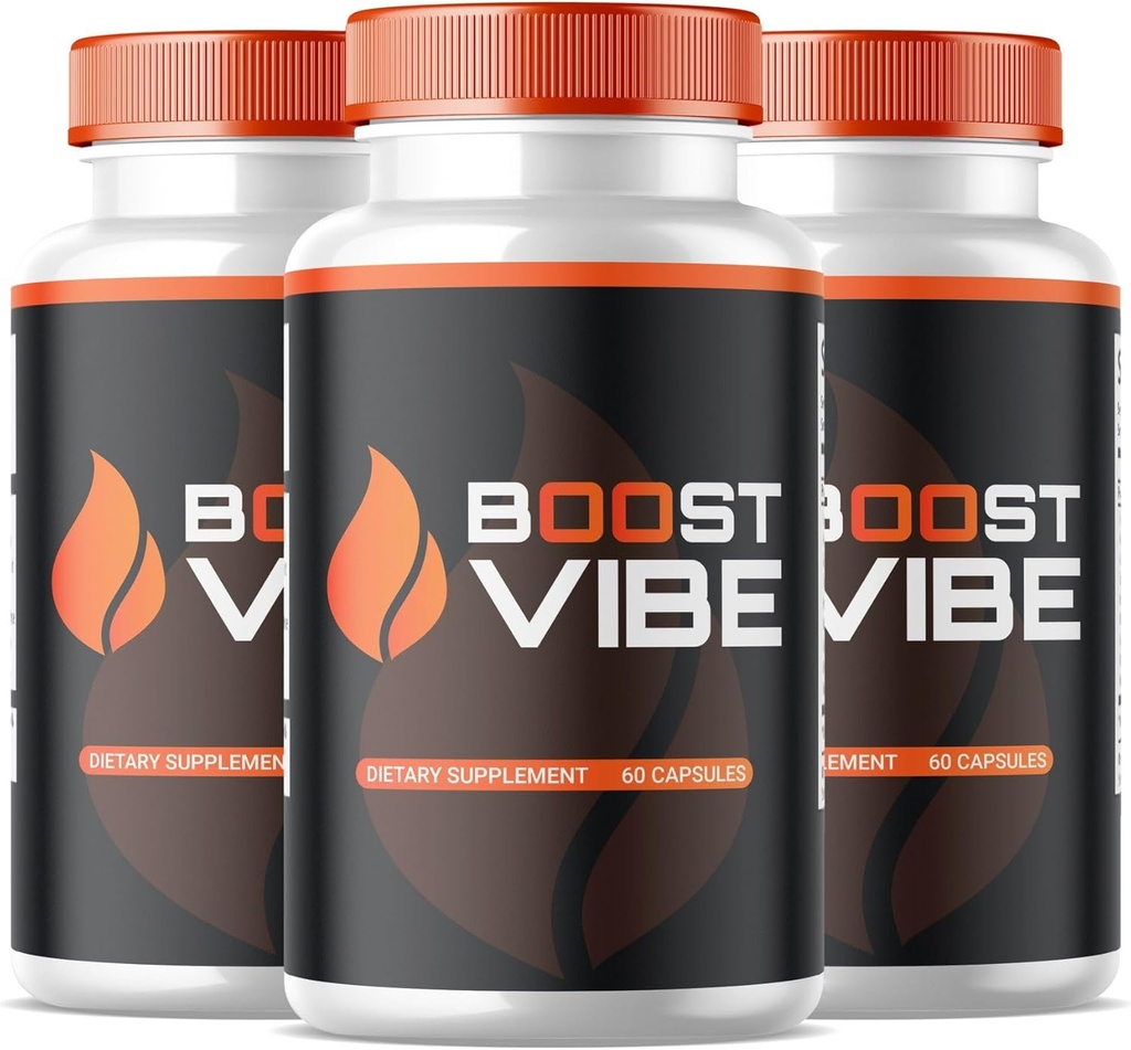 SPRESSO (3 Pack) Capsules de Vibe Boost, Capsules de Vibe Boost Officielles, Toutes les Capsules de Vibe Boost Natural, Vibe Boost Premium pour soutenir la santé et le bien-être des hommes, Vibe Boost Premium (180 Capsules)