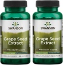 Swanson Grape Seed Extract (Standardized) 50 Milligrams 120 Capsules (2 Pack)