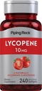 Piping Rock Lycopène 10mg. 240 Softgels.