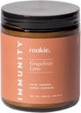 Immunity Maladie Boost Preventative Powder by Rookie Wellness, Inclut Vitamine D, Elderberry, Ginger, Supplément de Vitamines de Bien-Être Naturel, Pamplemousse et Lime Aromatisant (30 servir Jar)