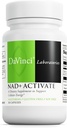DAVINCI Labs NAD+ Activer - Supplément NAD avec vitamine C et niacine - Aide à soutenir la santé cérébrale, l'énergie cellulaire et plus* - Végétarien, sans gluten et sans soja - 30 capsules
