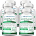 Science approuvée Allergysyl - Inférieure Intensité des Allergies Saisonnières, Amabilité Boost, Riche en Antioxydants - Vegan Friendly - 360 Capsules - Fabriqué aux États-Unis
